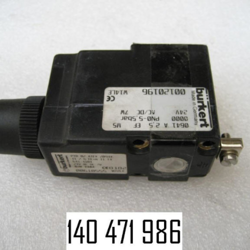 140471986 - COIL F.MAGNET PISTON VALVE. 24V DN 20, M.KERN, PLUNGER SPRING U.O RING
